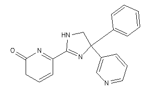 6-[4-phenyl-4-(3-pyridyl)-2-imidazolin-2-yl]-3H-pyridin-2-one