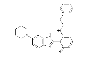 Image of 4-(phenethylamino)-3-(6-piperidino-1H-benzimidazol-2-yl)-3H-pyridin-2-one