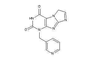 4-(3-pyridylmethyl)-8H-purino[7,8-a]imidazole-1,3-quinone