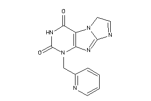 Image of 4-(2-pyridylmethyl)-8H-purino[7,8-a]imidazole-1,3-quinone