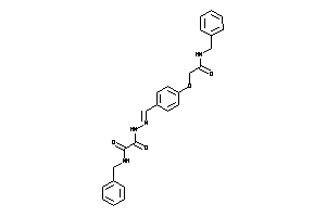 N'-benzyl-N-[[4-[2-(benzylamino)-2-keto-ethoxy]benzylidene]amino]oxamide