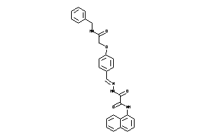 Image of N-[[4-[2-(benzylamino)-2-keto-ethoxy]benzylidene]amino]-N'-(1-naphthyl)oxamide