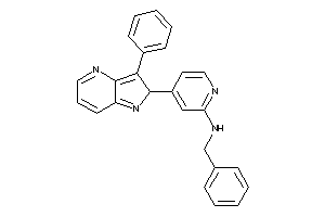 Benzyl-[4-(3-phenyl-2H-pyrrolo[3,2-b]pyridin-2-yl)-2-pyridyl]amine