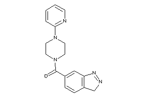 3H-indazol-6-yl-[4-(2-pyridyl)piperazino]methanone