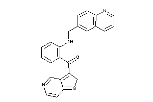 2H-pyrrolo[3,2-c]pyridin-3-yl-[2-(6-quinolylmethylamino)phenyl]methanone