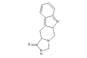 1,2,3a,4,9a,10-hexahydroimidazo[1,5-b]$b-carbolin-3-one
