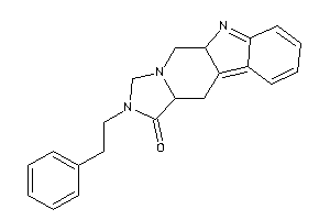 2-phenethyl-3a,4,9a,10-tetrahydro-1H-imidazo[1,5-b]$b-carbolin-3-one