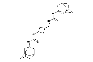 1-(1-adamantyl)-3-[[3-(1-adamantylcarbamoylamino)cyclobutyl]methyl]urea