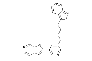 2-[5-[3-(2H-indol-3-yl)propoxy]-3-pyridyl]thieno[2,3-c]pyridine
