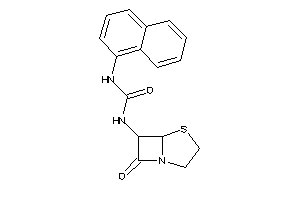 1-(7-keto-4-thia-1-azabicyclo[3.2.0]heptan-6-yl)-3-(1-naphthyl)urea