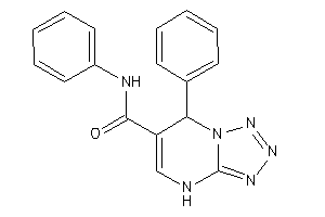 Image of N,7-diphenyl-4,7-dihydrotetrazolo[1,5-a]pyrimidine-6-carboxamide