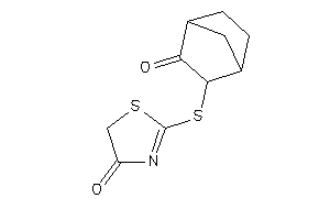 2-[(3-ketonorbornan-2-yl)thio]-2-thiazolin-4-one