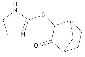 3-(2-imidazolin-2-ylthio)norbornan-2-one
