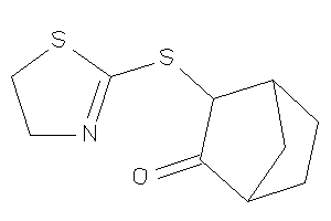 3-(2-thiazolin-2-ylthio)norbornan-2-one
