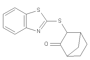 3-(1,3-benzothiazol-2-ylthio)norbornan-2-one