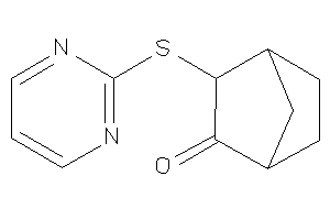 Image of 3-(2-pyrimidylthio)norbornan-2-one