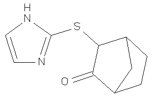 Image of 3-(1H-imidazol-2-ylthio)norbornan-2-one