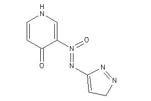 3-[keto(3H-pyrazol-5-ylimino)-$l^{5}-azanyl]-4-pyridone