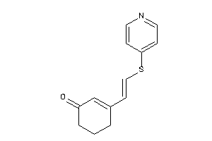 3-[2-(4-pyridylthio)vinyl]cyclohex-2-en-1-one