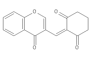 2-[(4-ketochromen-3-yl)methylene]cyclohexane-1,3-quinone