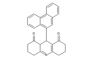 Image of 9-(9-phenanthryl)-2,3,4,5,6,7,8a,9-octahydroacridine-1,8-quinone