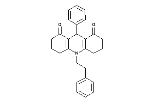 Image of 10-phenethyl-9-phenyl-3,4,5,6,7,9-hexahydro-2H-acridine-1,8-quinone
