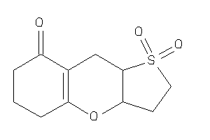 Image of 1,1-diketo-2,3,3a,5,6,7,9,9a-octahydrothieno[3,2-b]chromen-8-one