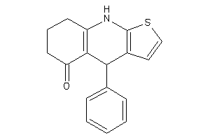 Image of 4-phenyl-6,7,8,9-tetrahydro-4H-thieno[2,3-b]quinolin-5-one