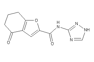 4-keto-N-(1H-1,2,4-triazol-3-yl)-6,7-dihydro-5H-benzofuran-2-carboxamide
