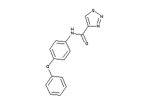 N-(4-phenoxyphenyl)thiadiazole-4-carboxamide