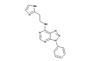 2-(1H-imidazol-2-yl)ethyl-(3-phenyltriazolo[4,5-d]pyrimidin-7-yl)amine