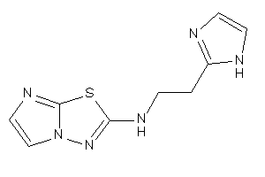 Imidazo[2,1-b][1,3,4]thiadiazol-2-yl-[2-(1H-imidazol-2-yl)ethyl]amine