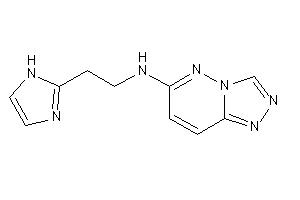 2-(1H-imidazol-2-yl)ethyl-([1,2,4]triazolo[3,4-f]pyridazin-6-yl)amine