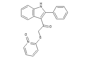 2-[(1-keto-2-pyridyl)thio]-1-(2-phenyl-1H-indol-3-yl)ethanone