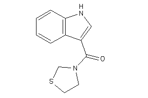 1H-indol-3-yl(thiazolidin-3-yl)methanone