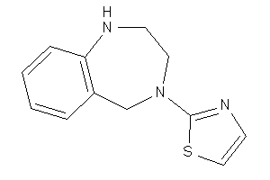 Image of 2-(1,2,3,5-tetrahydro-1,4-benzodiazepin-4-yl)thiazole