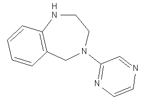 4-pyrazin-2-yl-1,2,3,5-tetrahydro-1,4-benzodiazepine
