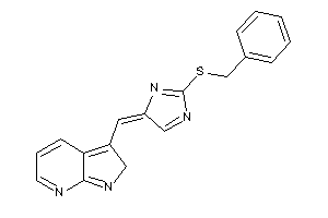 3-[[2-(benzylthio)imidazol-4-ylidene]methyl]-2H-pyrrolo[2,3-b]pyridine