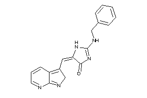 2-(benzylamino)-5-(2H-pyrrolo[2,3-b]pyridin-3-ylmethylene)-2-imidazolin-4-one