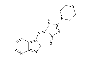 2-morpholino-5-(2H-pyrrolo[2,3-b]pyridin-3-ylmethylene)-2-imidazolin-4-one