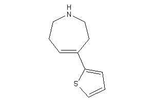 4-(2-thienyl)-2,3,6,7-tetrahydro-1H-azepine