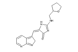 5-(2H-pyrrolo[2,3-b]pyridin-3-ylmethylene)-2-(tetrahydrofurfurylamino)-2-imidazolin-4-one