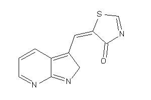 Image of 5-(2H-pyrrolo[2,3-b]pyridin-3-ylmethylene)-2-thiazolin-4-one