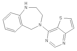 4-(1,2,3,5-tetrahydro-1,4-benzodiazepin-4-yl)thieno[3,2-d]pyrimidine