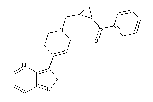 Image of Phenyl-[2-[[4-(2H-pyrrolo[3,2-b]pyridin-3-yl)-3,6-dihydro-2H-pyridin-1-yl]methyl]cyclopropyl]methanone