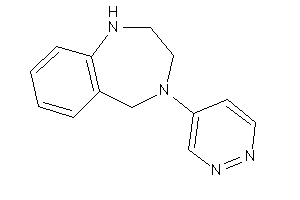 4-pyridazin-4-yl-1,2,3,5-tetrahydro-1,4-benzodiazepine