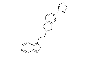 2H-pyrrolo[2,3-c]pyridin-3-ylmethyl-[5-(2-thienyl)indan-2-yl]amine