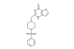 2-[(4-besylpiperazino)methyl]-1H-thieno[3,2-d]pyrimidin-4-one