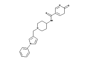 2-keto-N-[1-[(1-phenylpyrrol-3-yl)methyl]-4-piperidyl]-3H-pyridine-5-carboxamide