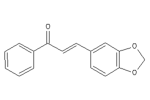 Image of 3-(1,3-benzodioxol-5-yl)-1-phenyl-prop-2-en-1-one